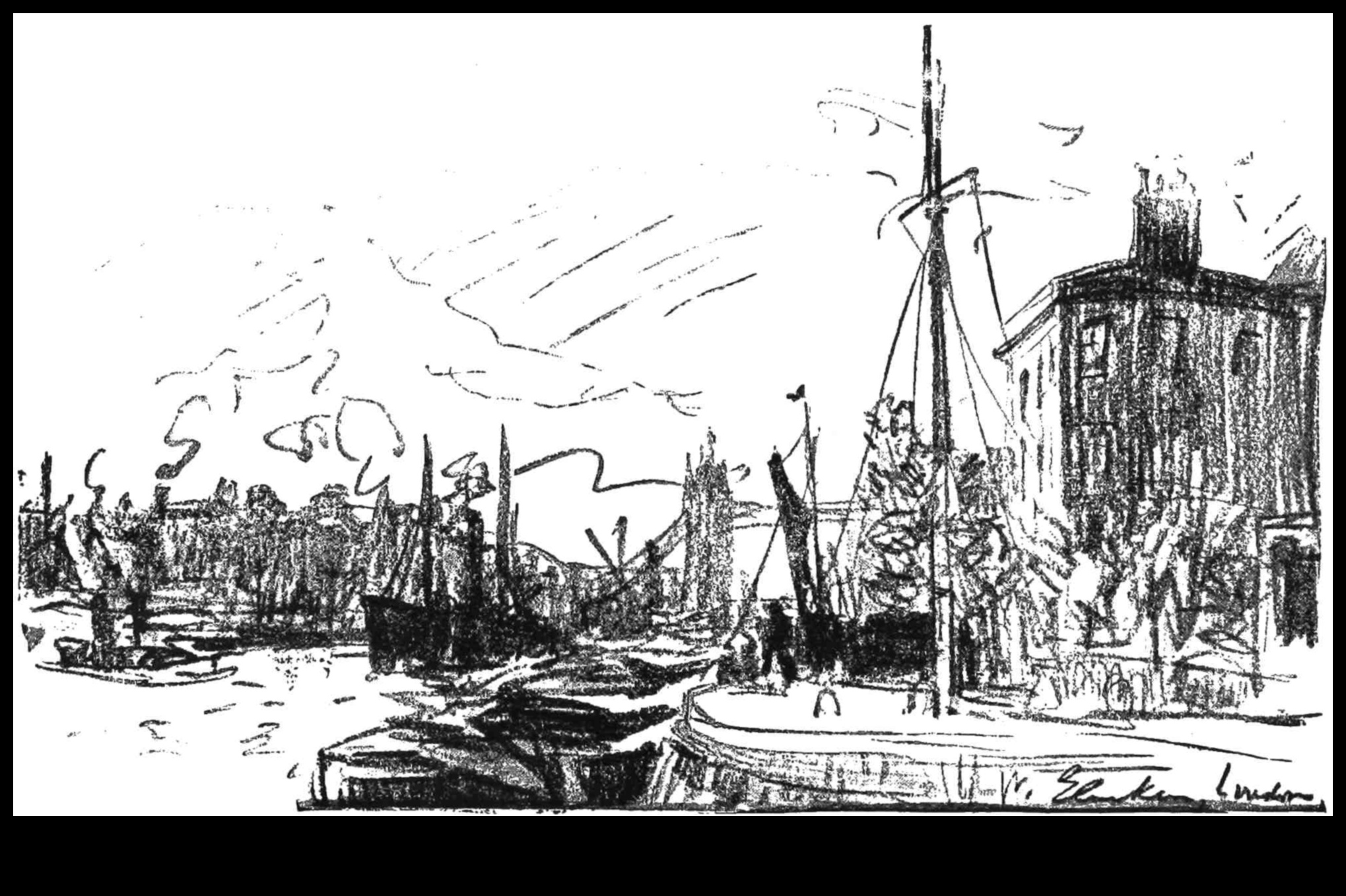 סקיצה של סייר: ציור היופי שבהמלצות