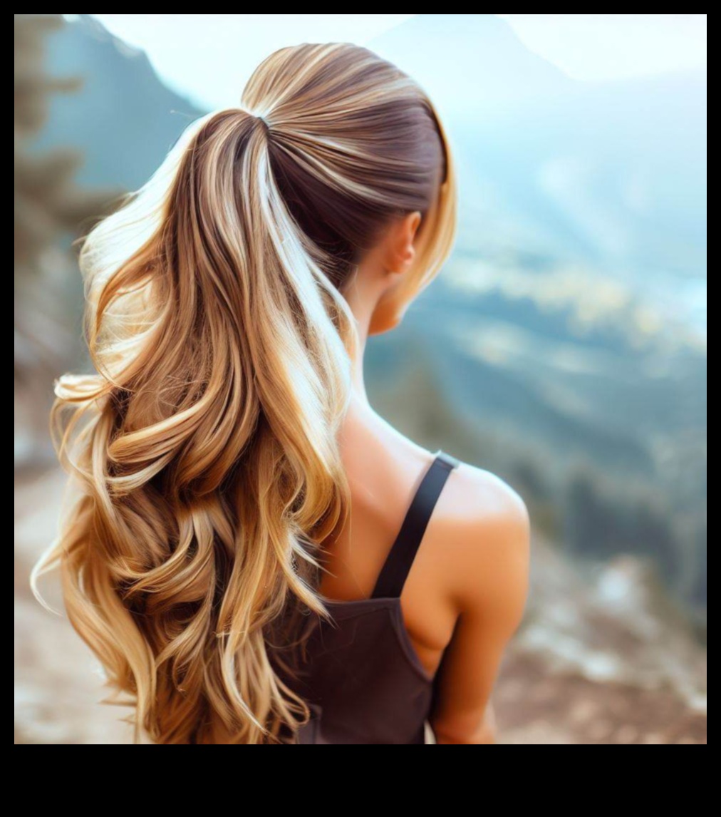 שיער בלונדיני וכושר: תסרוקות מעשיות לאורח חיים פעיל