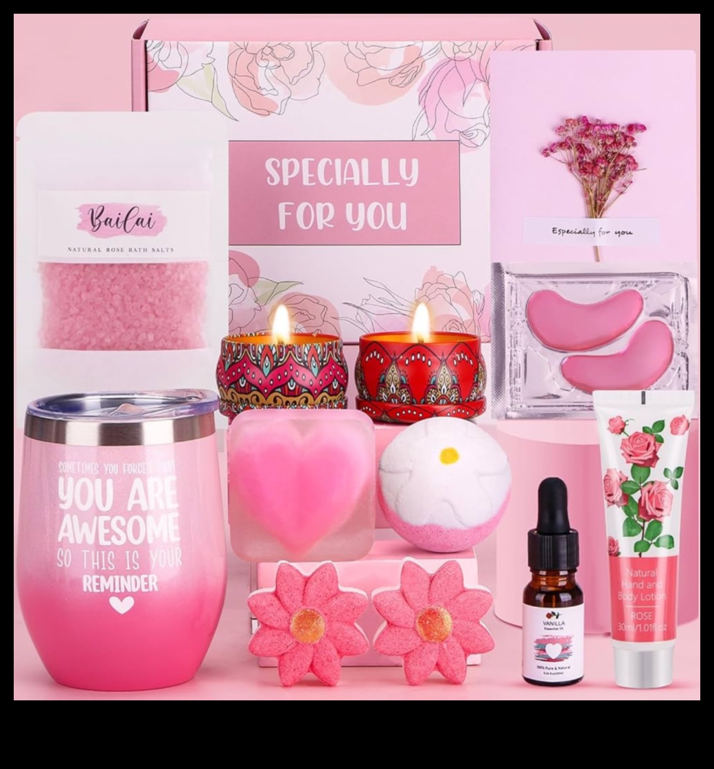 גן עדן מפנק: מתנות ספא ​​יוקרתיות למרגוע שלה