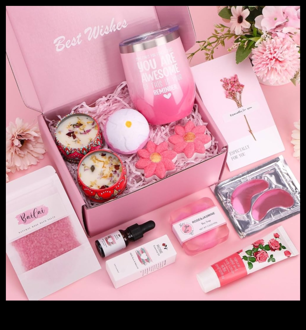 גן עדן מפנק: מתנות ספא ​​יוקרתיות למרגוע שלה