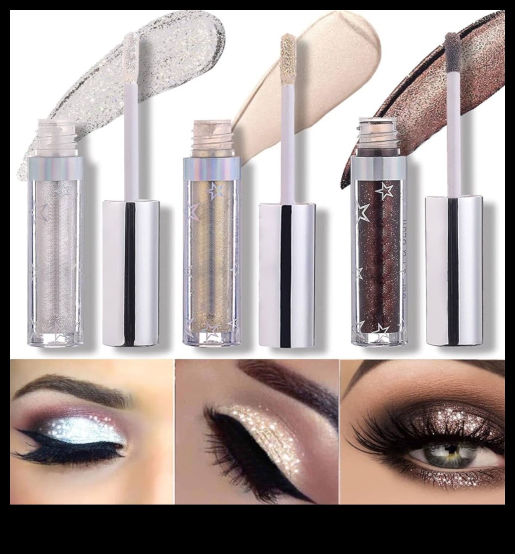 כוחה של מתכתיות: השגת גימור מבריק באיפור מסיבות