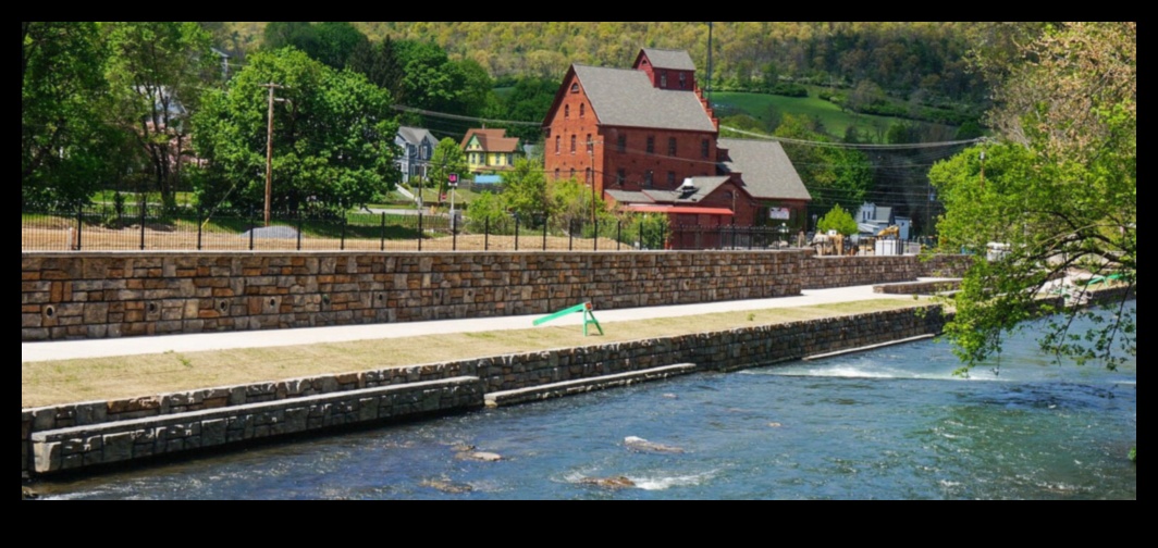 נציגי חזית הנהר: תרגילי חוץ לאורך נתיבי מים ציוריים