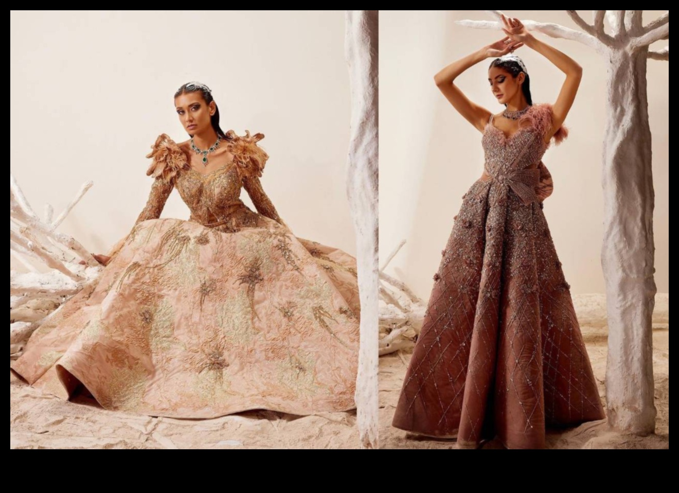 Runway Radiance: גלאם אורבני בשמלות כלה מודרניות