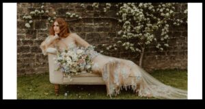 לחישות שנהב: אלגנטיות כלה נתפסה