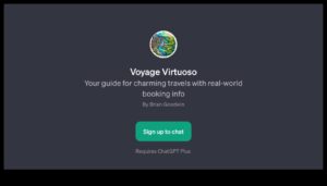 VoyageVirtuoso: וירטואוזיות ביצירת תוכניות הנסיעה המושלמות שלך