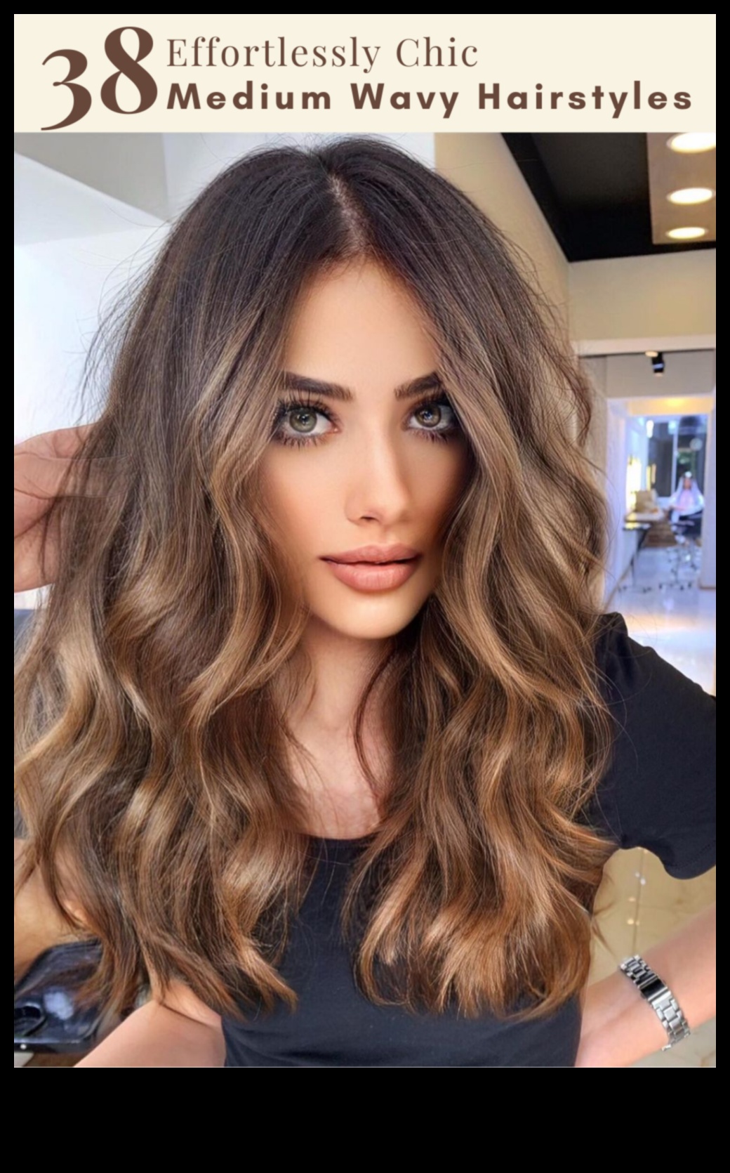 שיק גלי: השראה לשיער גלי מסוגנן ומתוחכם