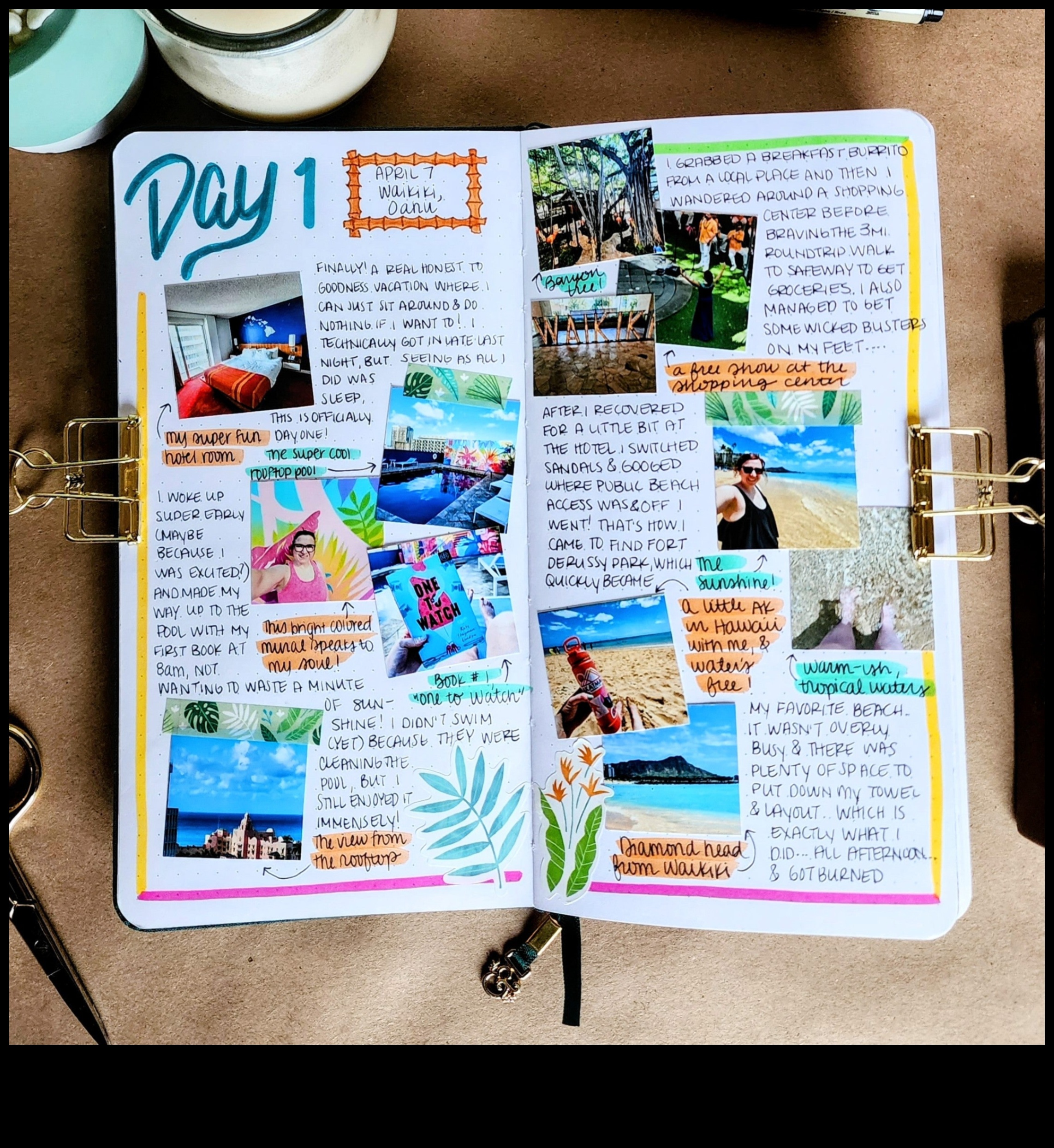 יומני מסע: כתיבת מורשת הנסיעות שלך