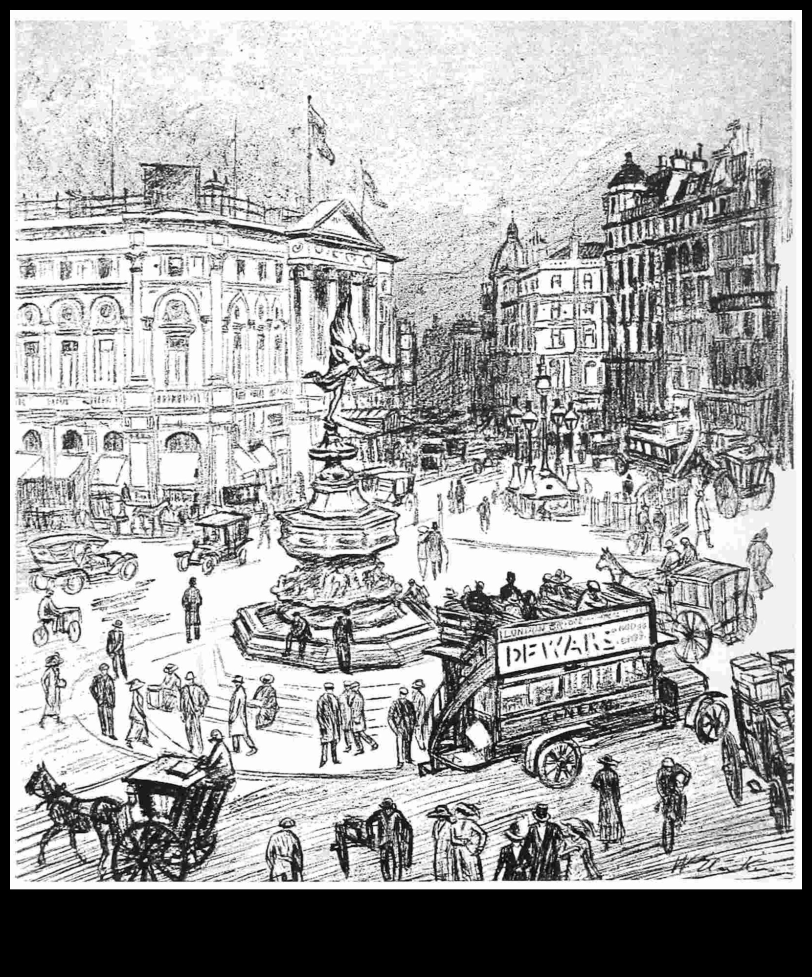 סקיצה של סייר: ציור היופי שבהמלצות